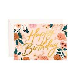 Florist: Mini Happy Birthday Card 9