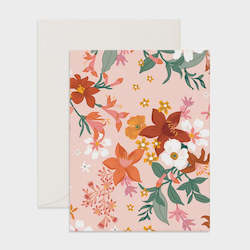 Florist: Bohemia florals card