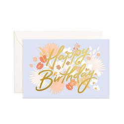 Florist: Mini Happy Birthday card 3