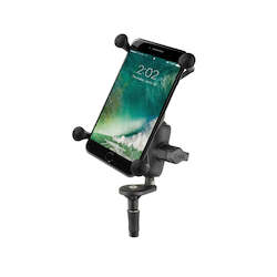 RAM Fork Stem Mount with Double Arm & Universal RAMÂ® X-GripÂ® Phone Cradle …
