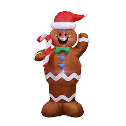 5ft Inflatable Gingerbread Man