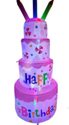Electrical goods: Inflatable Birthday Cake