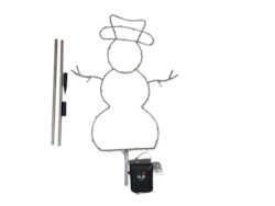 Christmas Snowman Solar Stake Lights