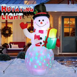 5ft Inflatable Snowman