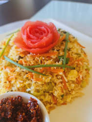 Takeaway food: Egg Fried Rice