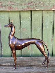 Hound Bronze Sculpture