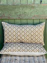 Gold Pattern Cushion