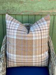 Tartan Wool Cushion