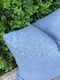 Mineral Blue Linen Cushion