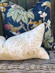 Linwood Linen & Sanderson Wool Cushion