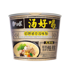 BAIXIANG Instant Cup Noodles - Pork Bone Soup Flavour