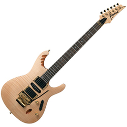 Musical instrument: Ibanez herman li electric guitar, platinum blonde