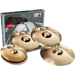 Paiste alpha brilliant metal cymbal set