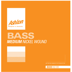 Musical instrument: Ashton bass guitar string set 45-105 medium