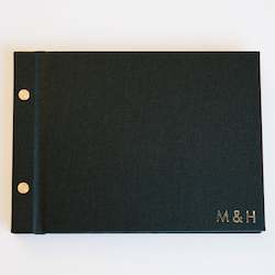 Adult, community, and other education: Monogrammed Wedding Guestbook