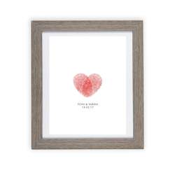 Adult, community, and other education: Fingerprint Heart Wedding Guestbook