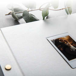 Instax Instant Photo Guestbook - Pearl White