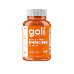 Health supplement: GOLI TRIPLE ACTION IMMUNE GUMMY