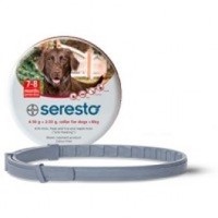 Seresto flea and tick collar for large dogs >8kg with free large dog drontal tablet