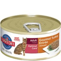 Hills feline adult gourmet turkey can (156g x 24)