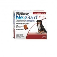 Nexgard for Dogs - DISCOUNT FLEA My Vet - New Zealand's Largest Pet Pharmacy: Nexgard for large dogs 3 pack 25-50kg