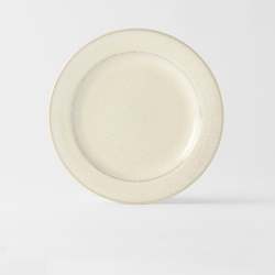 Curio Opal White Dinner Plate