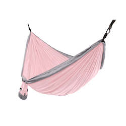 Pastel Pink Recycled Hammock with Straps