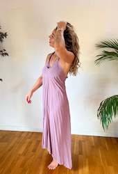 Florence Halter Dusty Pink Dress