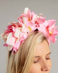 Fashion design: Natura Aura - Flower Fascinator Headband