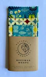 Screen printing: Beeswax Wrap Starter Pack - PÄ«wakawakas' Flight
