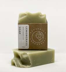 Screen printing: Lemongrass Soap