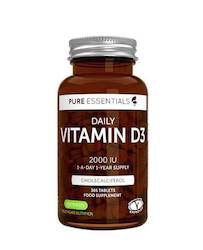 Health supplement: VITAMIN D - 12 MONTH SUPPLY