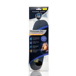 Toiletry wholesaling: Platinum Series Energy Massage Gel Insole For All Day Comfort