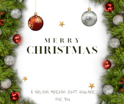 Nelson Merino Christmas Gift Card