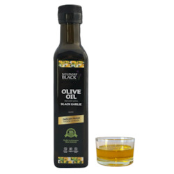 Olive Oil infused with Black Garlic 250ml