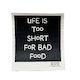 Spruce Dishcloth - Life is too short for bad food.