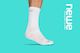 newe's 'Staple' merino cycling socks - White & Egg