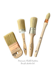Artist supply: NEW: Chalk Painters Italian Brush Kit.