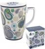 Gift: Paisley kiwi mug