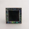 Small square paua photo frame