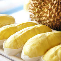 Frozen Seafood: Musang King Frozen Seedless Monthong Durian Pulp