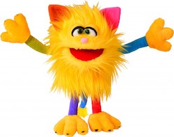 Pet: Brighteyes colourful hand puppet 35 cm (Code 208)