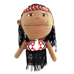 Pet: Maori Girl Hand Puppet 30 cm (code 203)