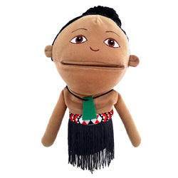Pet: Maori Boy Hand Puppet 30 cm (code 204)