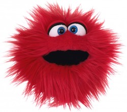 Pet: Fluff Red 20cm Hand puppet (Code 217)