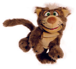 Pet: Paws the Cool Cat 40 cm Hand Puppet (code 225)