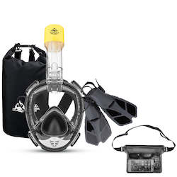 All: Package: Equaliser PRO (Mask + Fins + Bag + Waterproof Pouch)