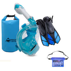 All: Package: Electra Kids (Mask + Fins + Bag + Waterproof Pouch) 5-11 Years