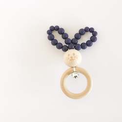 Our Goods: Mr Rabbit Teether | Navy