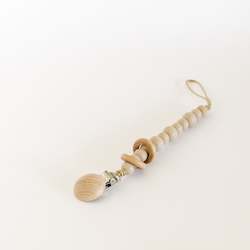 Our Goods: Pacifier Chain | Wheat